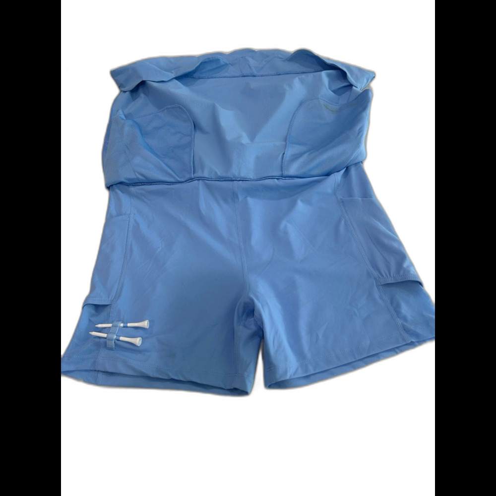 Renwick (RNWK) Skort Women's Size L Periwinkle Athletic Golf Scalloped Hem - Picture 6 of 10